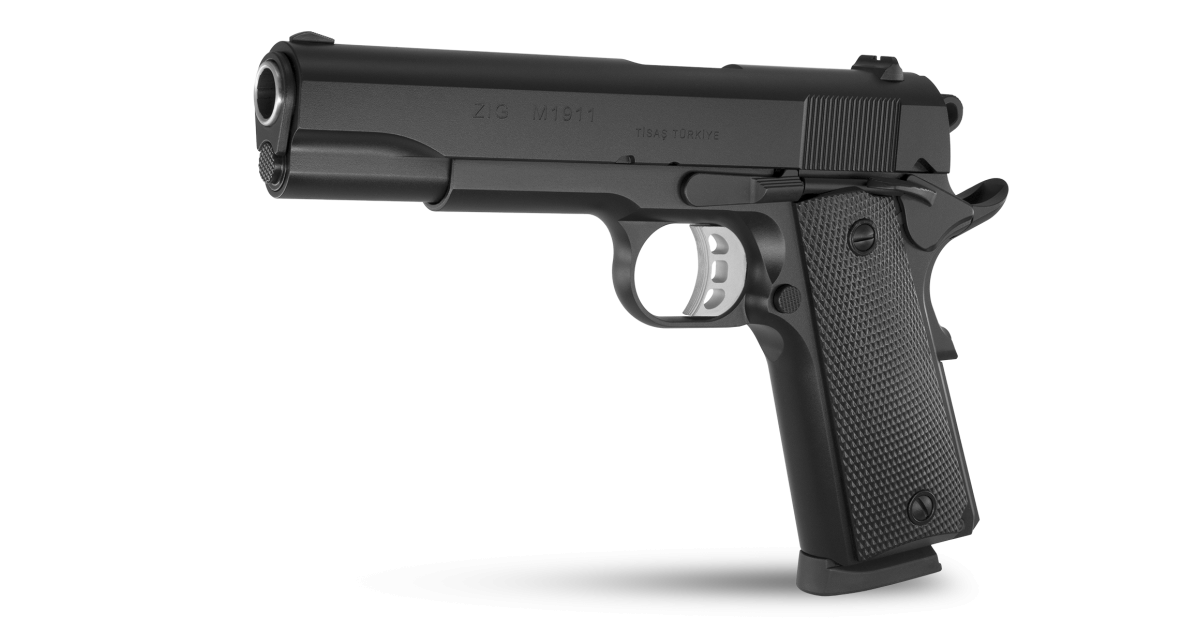 ZİG M1911 Siyah - TİSAŞ | Trabzon Silah Sanayi A.Ş.