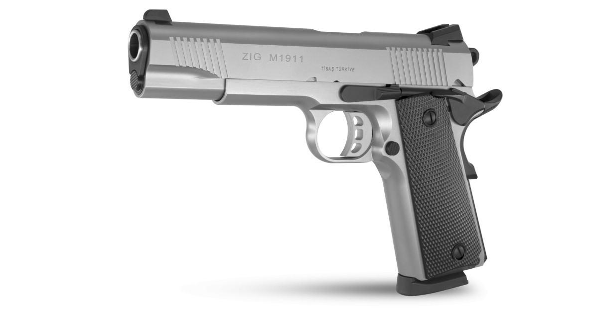 ZİG M1911 İnox - TİSAŞ | Trabzon Silah Sanayi A.Ş.