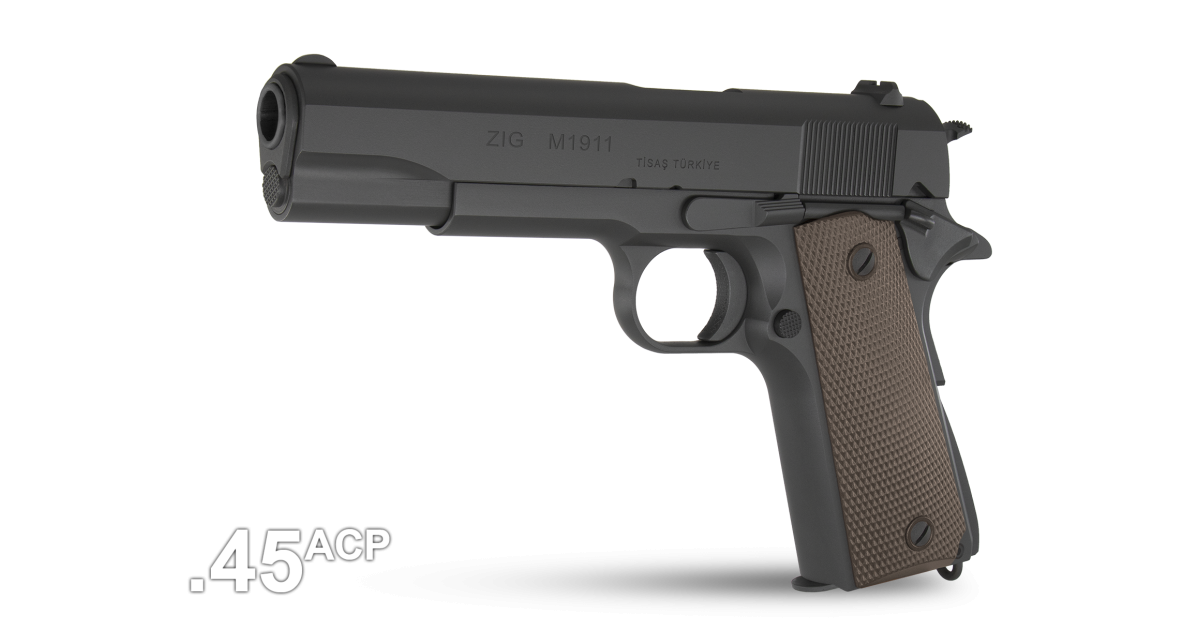 ZIG M1911 A1 - TİSAŞ | Trabzon Silah Sanayi A.Ş.