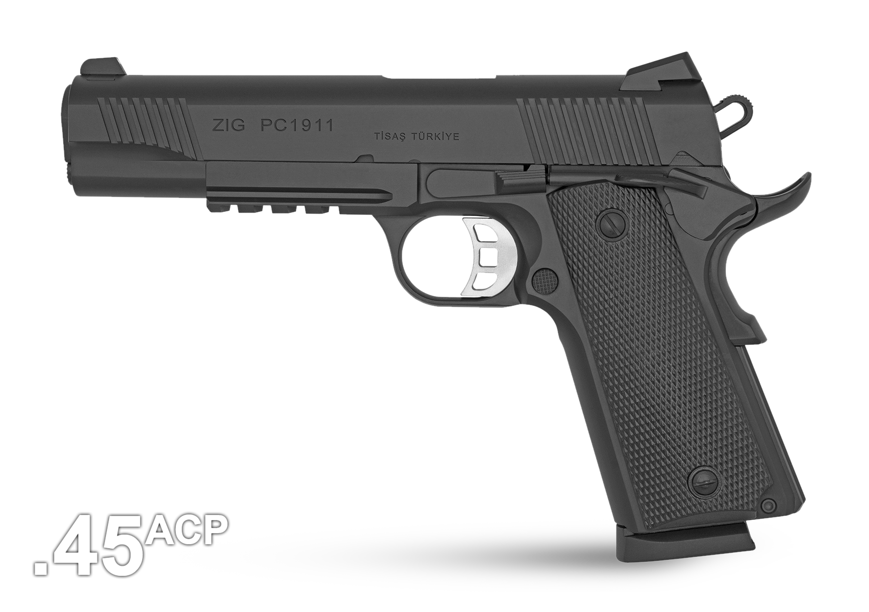 ZIG PC1911 Black - TİSAŞ | Trabzon Silah Sanayi A.Ş.